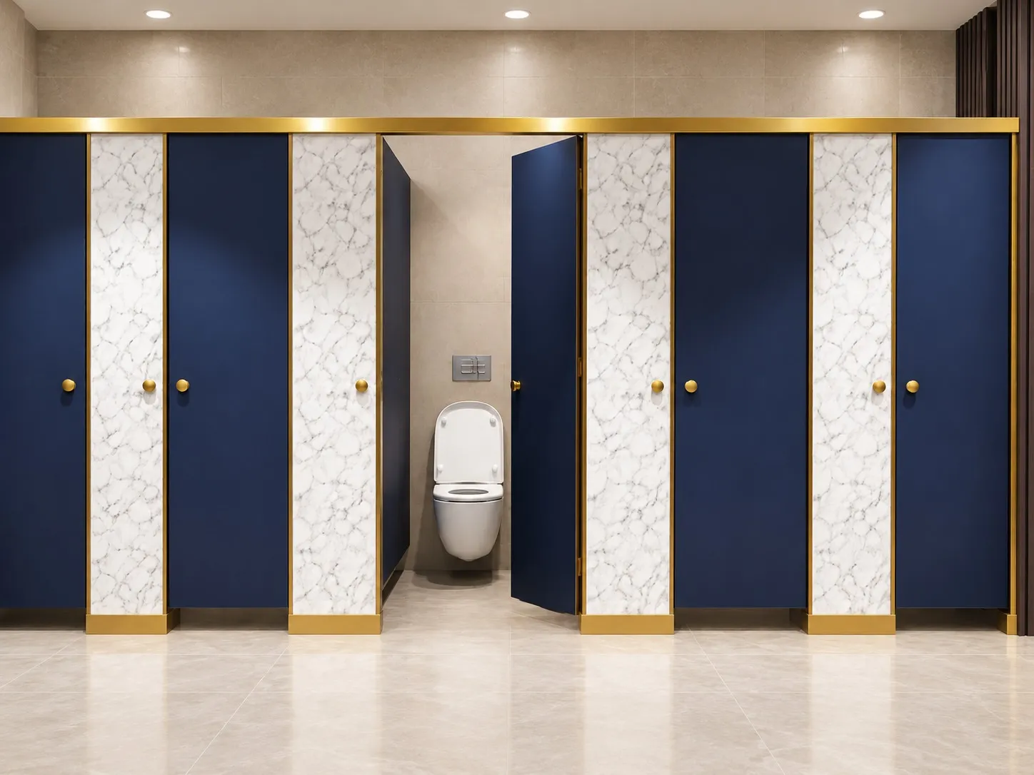Luxury Toilet Cubicles